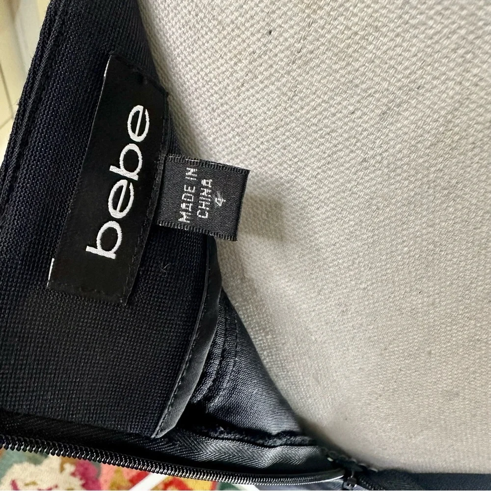 Bebe Black Pencil Straight Skirt - Picture 6 of 6